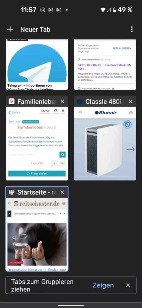 Tab Groups 12 | Android-User.de