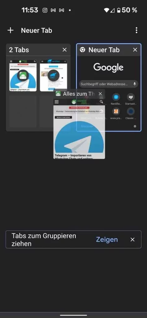 Tab Groups 7 | Android-User.de