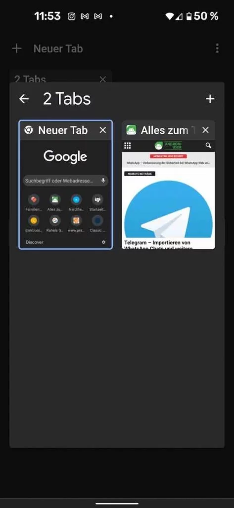 Tab Groups 8 | Android-User.de