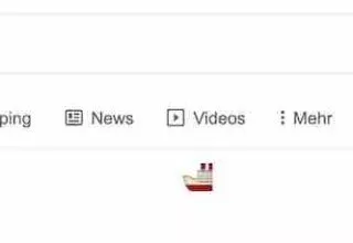Google Easter Egg in Chrome Desktop – Ever Given/Suez Canal