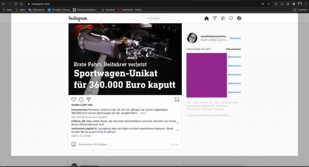 Instar Web Light | Android-User.de