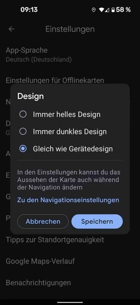 Maps Dark 4 | Android-User.de