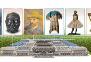 Google Doodle zum 151. Jubiläum des Metropolitan Museum of Art