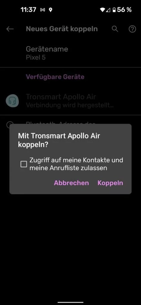 20210521 Tronsmart Apollo Nacht| Android-User.de1