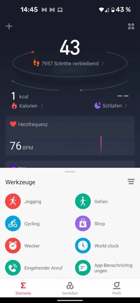 20210630 Amazfit App | Android-User.de8
