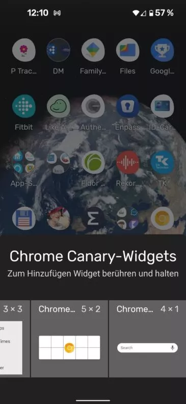 20210630 Chrome Canary Widgets 3 | Android-User.dde