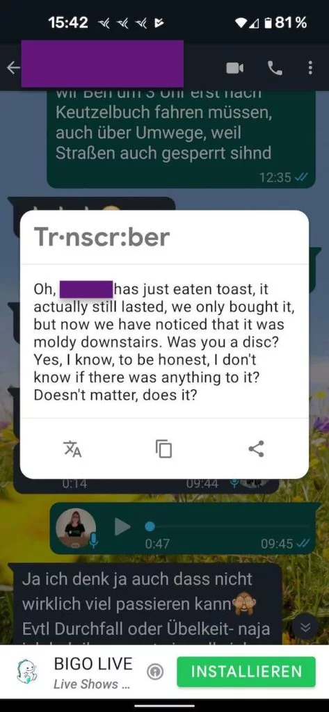 20210730 Transcriber | Android-User.de5