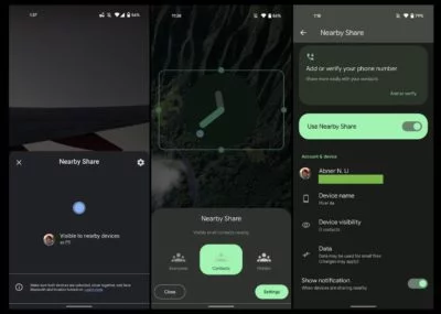 20210909 Nearby Share Android 12 1 | Android-User.de