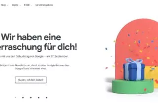 Google Store – 24 Stunden Geburtstags-Sale am 27.9.21