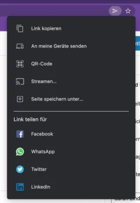 20210922 Chrome 94 Sharing Hub 1 | Android-User.de
