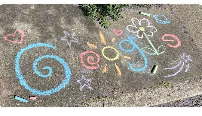 Google Doodle Kindertag 2021