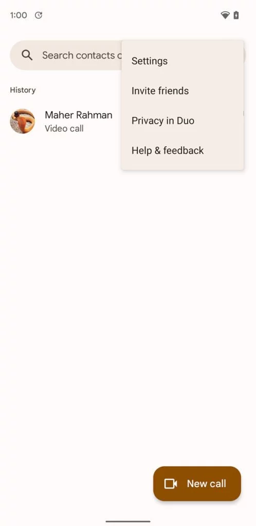 Google-Duo-Material-You-redesign-2