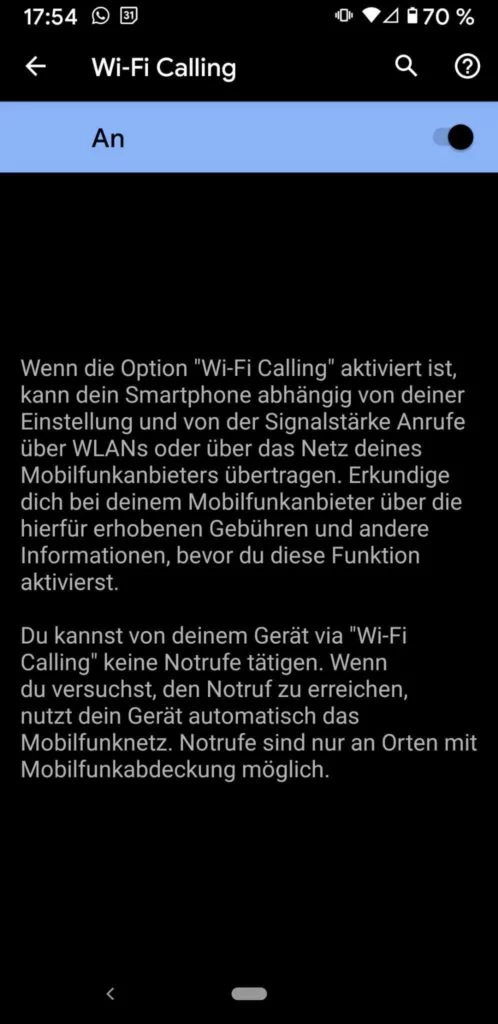 20211010 WiFi Calling | Android-User.de8