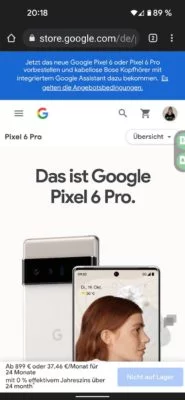20211020 Pixel 6 Nicht auf Lager | Android-User.de