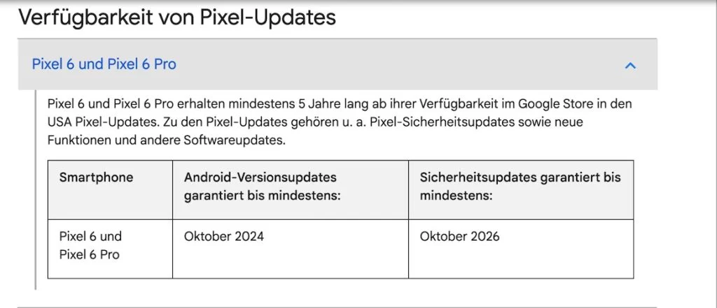 20211020 Pixel 6 Updates | Android-User.de