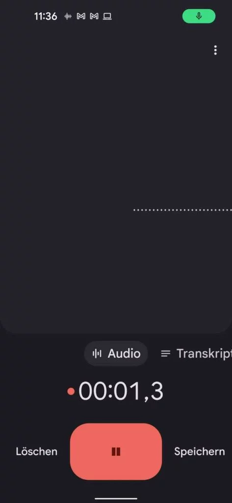 20211021 Google recorder Material You | Android-User.de3