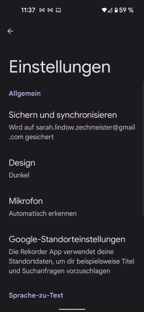 20211021 Google recorder Material You | Android-User.de4