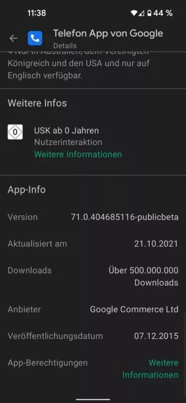 20211025 Telefon-App Beta | Android-User.de4