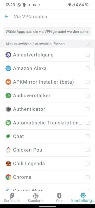 20211028 Surfshark App | Android-User.de20