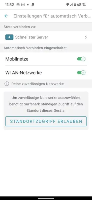 20211028 Surfshark App | Android-User.de8