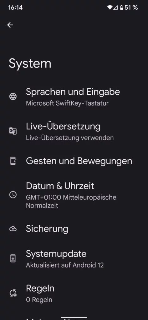 20211101 Pixel 6 Pro Einstellungen | android-User.de4