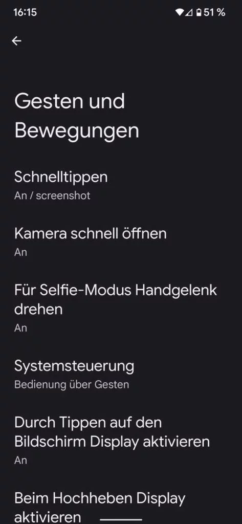 20211101 Pixel 6 Pro Einstellungen | android-User.de9