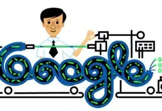 Charles Kuen Kao, Doodle für den Vater der Glasfaser