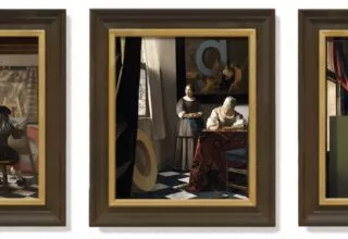 Doodle zum 389. Geburtstag von Johannes Vermeer