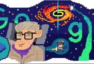 Google Doodle – 80. Geburtstag von Stephen Hawking