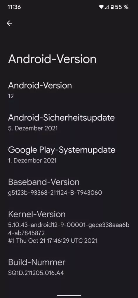 20220111 Google Play Systemupdate | android-User.de6