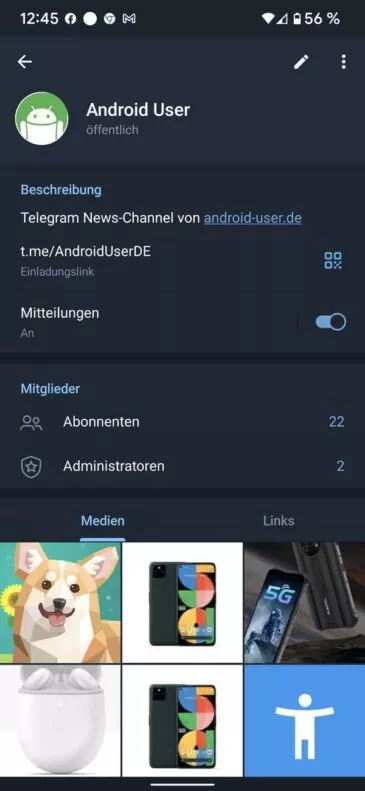 20220127 Telegram Reaktionen | Android-User.de10