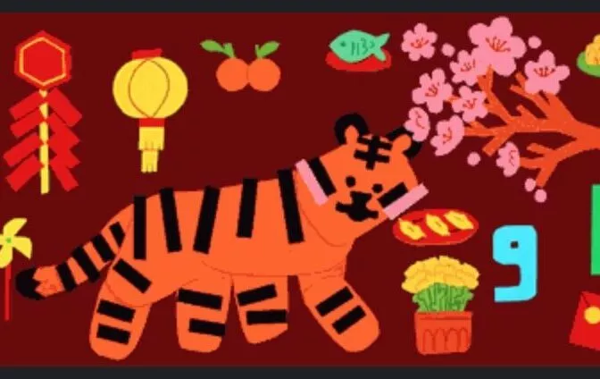 20220201 Doodle Tiger | Android-USer.de