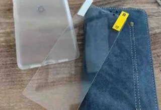 Smartphone-Schutz mit Handyhülle und Displayschutz
