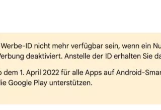 Werbe-ID löschen – Bald auch auf älteren Geräten möglich