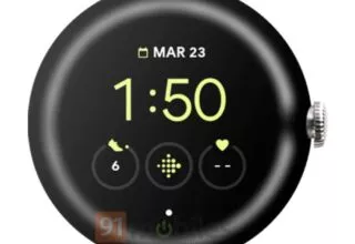 Pixel Watch – Leak zeigt erstes Bild, Rundes Design, Krone