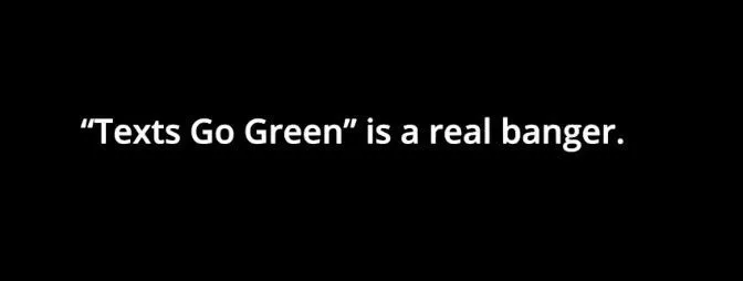 20220620 Texts Go Green icon