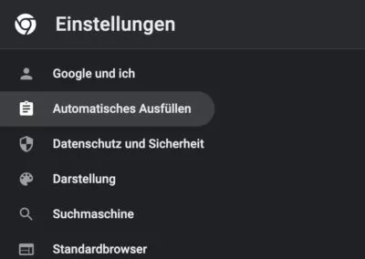 20220711 Autofill Chrome Web