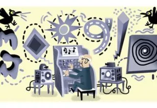 Google Doodle zum 112. Geburtstag von Oskar Sala