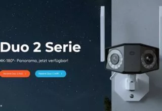 Reolink Duo 2 – Neue Kameras mit 180° Sichtfeld in 4K Auflösung