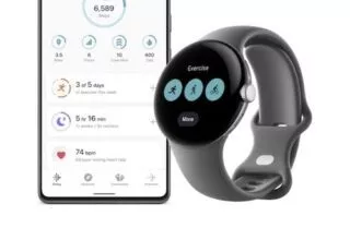 Fitbit App – Pixel Watch bereits in der Liste