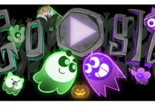Google Doodle zu Halloween – SquadGhouls ist wieder da