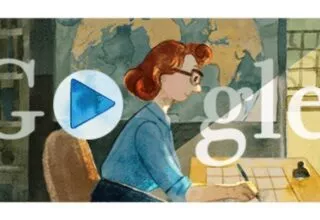 Google Doodle zu Ehren von Marie Tharp
