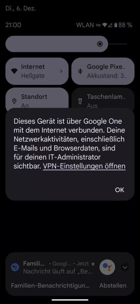 20221207 Google One VPN | Android-User.de0004