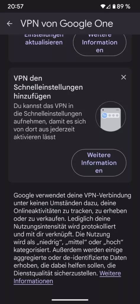 20221207 Google One VPN | Android-User.de0009