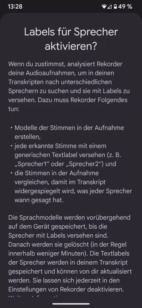20221215 Google Recorder Speaker Labels | Android-User.de0002