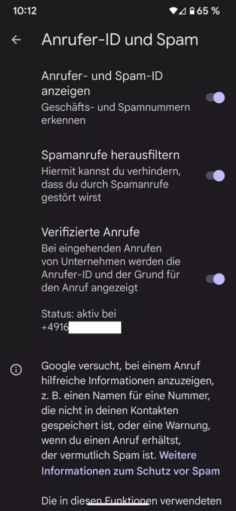 20230123 Spam Schutz | Android-User.de0001