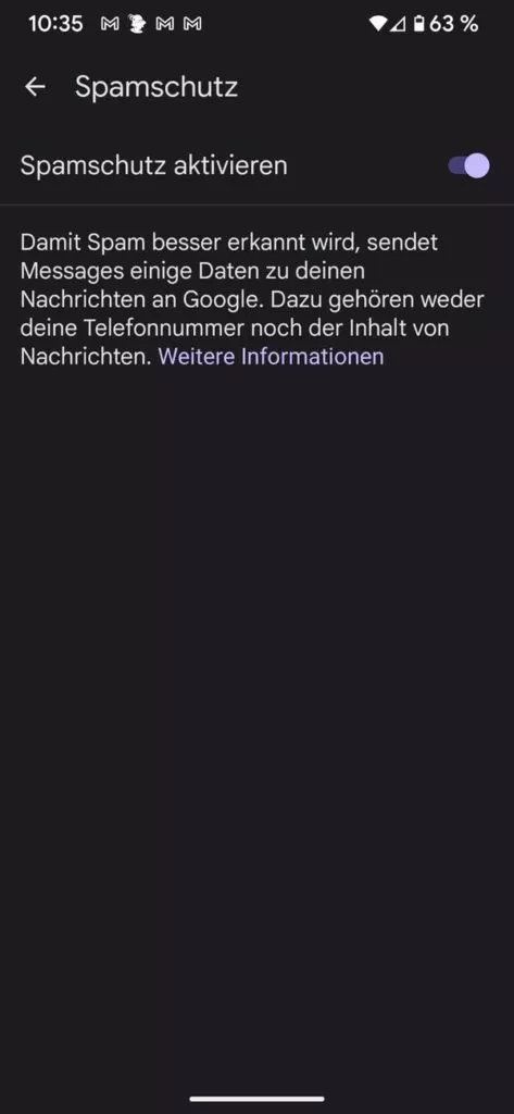 20230123 Spam Schutz | Android-User.de0010