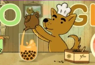 Google Doodle – Celebrating Bubble Tea