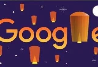 Google Doodle zum Laternenfest 2023