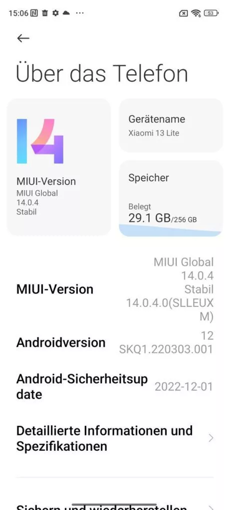 20230308 Xiaomi 13 Lite | Android-User.de0018